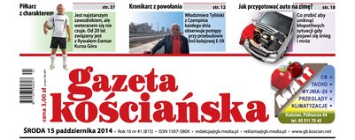 815 numer Gazety Kościańskiej