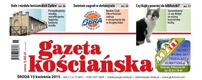 841 numer Gazety Kościańskiej