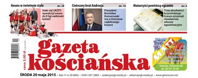 846 numer Gazety Kościańskiej