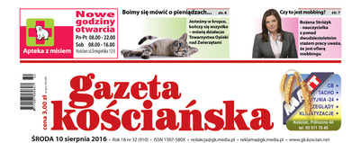 910 numer Gazety Kościańskiej