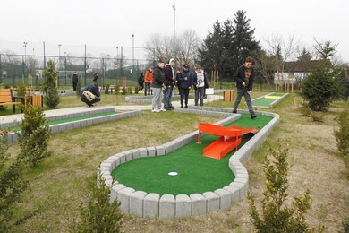 W Czempiniu powstało pole do gry w minigolfa