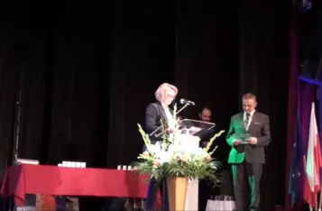 Wręczenie Odznaki Honorowej Za Zasługi dla Województwa Wielkopolskiego, Kościan, 10 maja