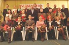 24.02.2007 – pamiątkowe zdjęcie laureatów VII Gali Sportu Gazety Kościańskiej