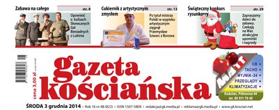 822 numer Gazety Kościańskiej