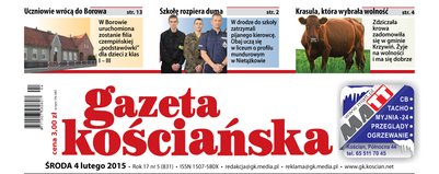 831 numer Gazety Kościańskiej