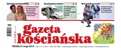 847 numer Gazety Kościańskiej