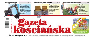 857 numer Gazety Kościańskiej