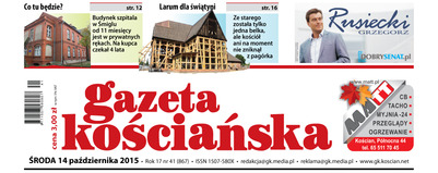 867 numer Gazety Kościańskiej