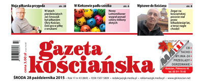 869 numer Gazety Kościańskiej