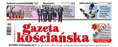 871 numer Gazety Kościańskiej