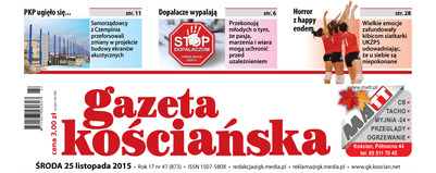 873 numer Gazety Kościańskiej