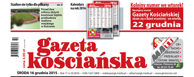 876 numer Gazety Kościańskiej