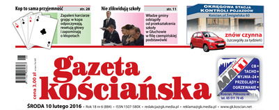 884 numer Gazety Kościańskiej