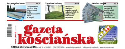 892 numer Gazety Kościańskiej