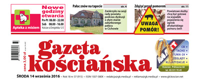 915 numer Gazety Kościańskiej