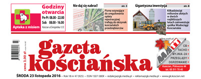 925 numer Gazety Kościańskiej