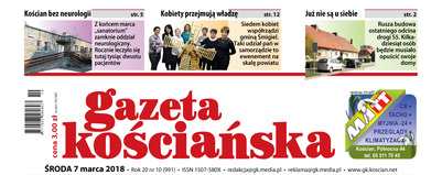 991 numer Gazety Kościańskiej