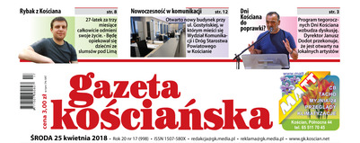 998 numer Gazety Kościańskiej