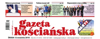 1018 numer Gazety Kościańskiej,