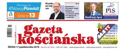 1023 numer Gazety Kościańskiej