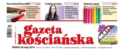 1055 numer Gazety Kościańskiej