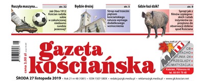 1081 numer Gazety Kościańskiej