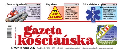 1095 numer Gazety Kościańskiej