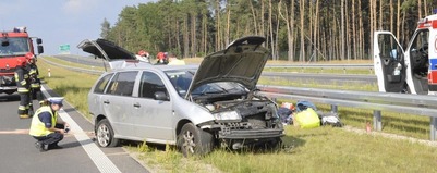 Cztery osoby przewieziono do szpitala 