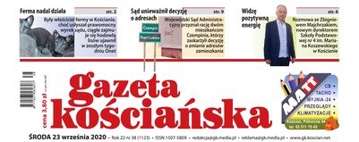 1123 numer Gazety Kościańskiej