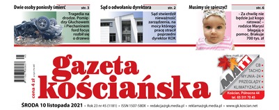 1181 numer Gazety Kościańskiej