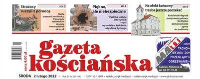 1192 numer Gazety Kościańskiej