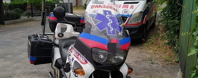 Zrzutka na motoambulans