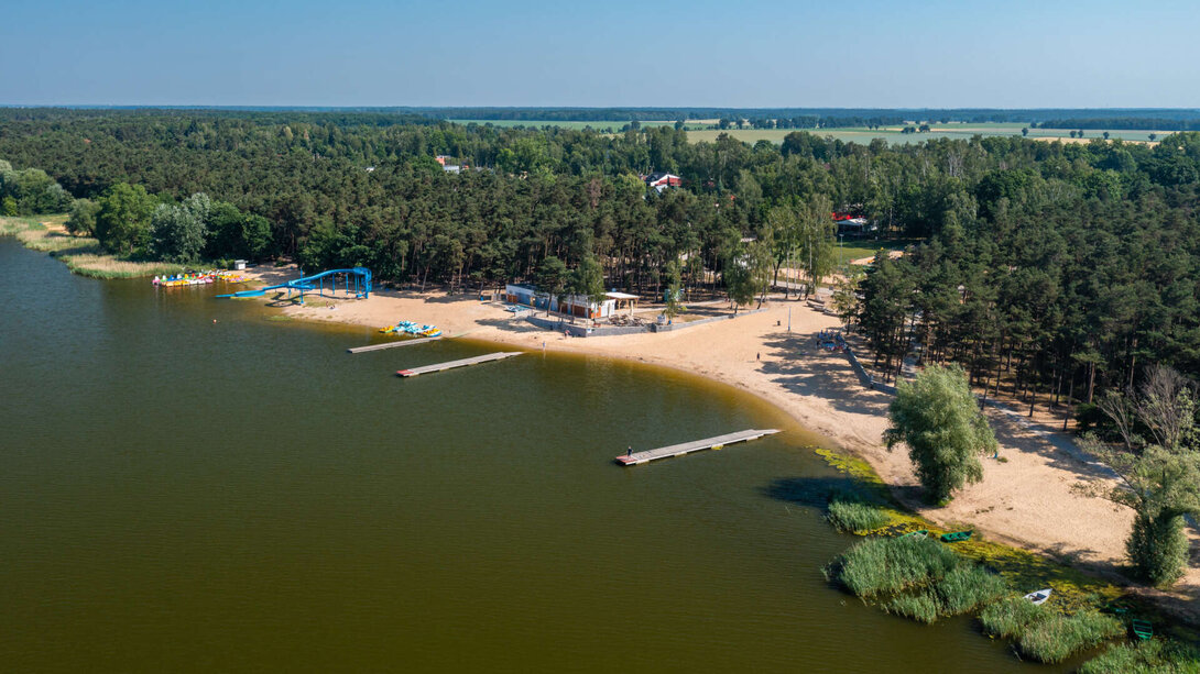 Plaża w Nowym Dębcu. Fot. UGK