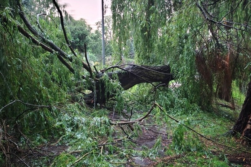Potężna burza nad powiatem kościańskim  (aktualizacja)