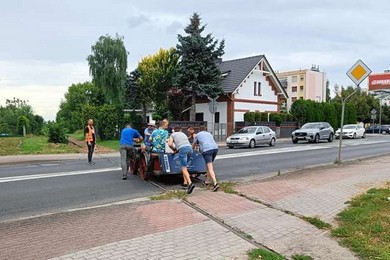 Ostatni przejazd drezyną z Kościana do Sepna