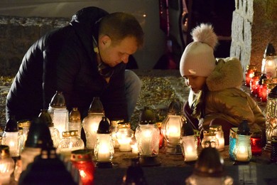 Zaduszki na cmentarzu parafialnym w Kościanie (aktualizacja)