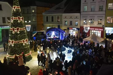 Mikołajki na kościańskim Rynku