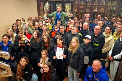 Podwójne wicemistrzostwo Polski dla młodych strażaków z Machcina
