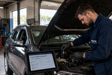 Kontrolka DPF nie gaśnie? Przewodnik po awariach czujników ciśnienia różnicowego