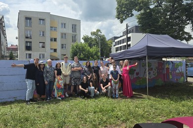 Mural, który połączył mieszkańców