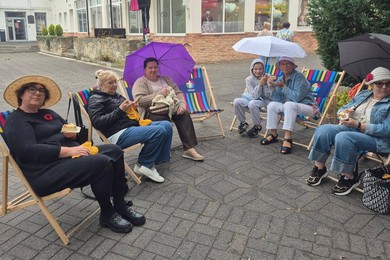 Dzierganie w przestrzeni publicznej